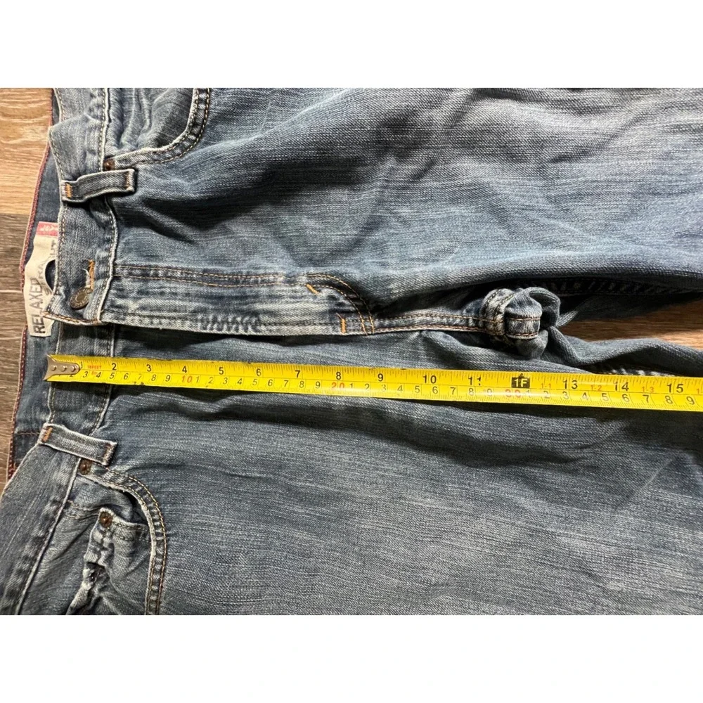 Levi's 559 Relaxed Straight Jeans Mens 34x32 Blue Denim Medium Wash Classic
